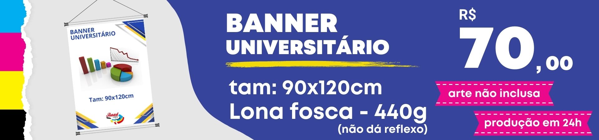 banner universitário