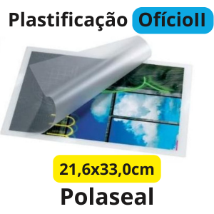 Plastificação Ofício II  21,60x33,00cm    